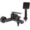 Смеситель для ванны и душа REA BLADE OLD BLACK черный настенный, REA-B9975