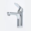 Смеситель для раковины AQUAme Prato AQMP6131 с донным клапаном, хром
