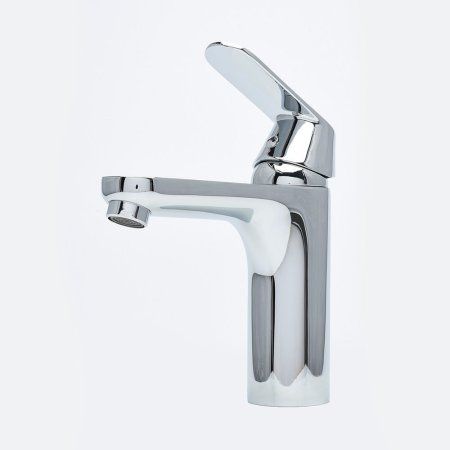 Смеситель для раковины AQUAme Prato AQMP6131 с донным клапаном, хром