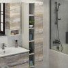 Шкаф-колонна COMFORTY "Турин-45" дуб бежевый