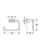 Держатель туалетной бумаги Grohe Essentials Cube 40507001