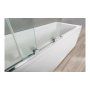 Шторка на ванну BelBagno Stream STREAM-VFS-11-90/150-C-Cr прозрачное стекло