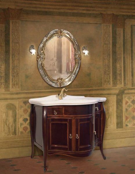 Мебель для ванной Tiffany World Ferrara 112 мокко