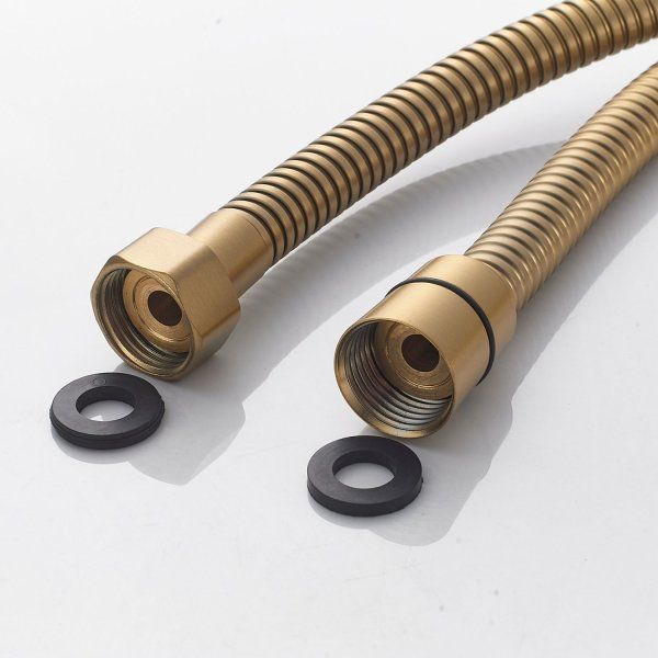 Смеситель для ванны однорычажный  Shevanik S4102G, Золотой сатин