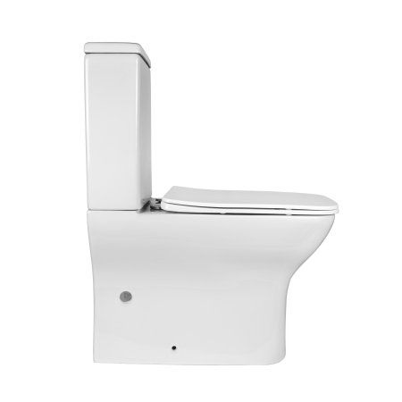 Унитаз напольный безободковый с сиденьем микролифт BOND F09-00