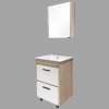 Тумба-умывальник COMFORTY "Тулуза-60" сосна лоредо с раковиной "Quadro 60 "