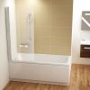 Шторка на ванну Ravak Chrome CVS1-80 L 7QL40C00Z1 хром