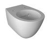 Чаша для унитаза подвесного  Globo Bowl+ SBS05.BI белый