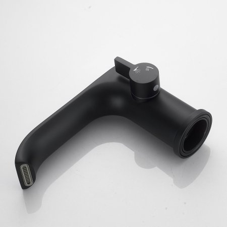 Смеситель для ванны однорычажный  Shevanik S4112H, Черный