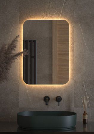 Зеркало с LED-подсветкой настенное Defesto Opti DF 2814 50x70