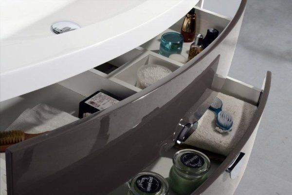 Мебель для ванной BelBagno Senso 92 bianco lucido