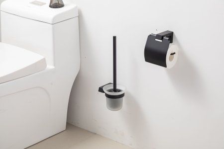 Держатель туалетной бумаги Frap F3YQ06QP03FC-6CO, черный