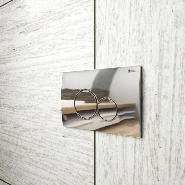 Кнопка смыва Point Виктория PN44061C для инсталляции, хром