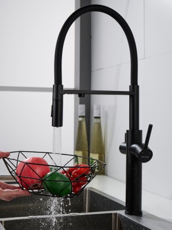 Смеситель для кухни Shevanik S478H, Черный