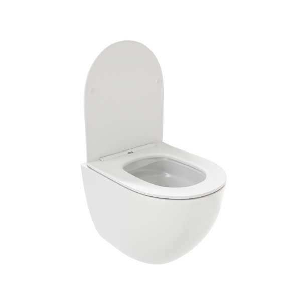 Унитаз подвесной Maretti Elena безободковый с микролифтом, EA10PBM67-844, белый