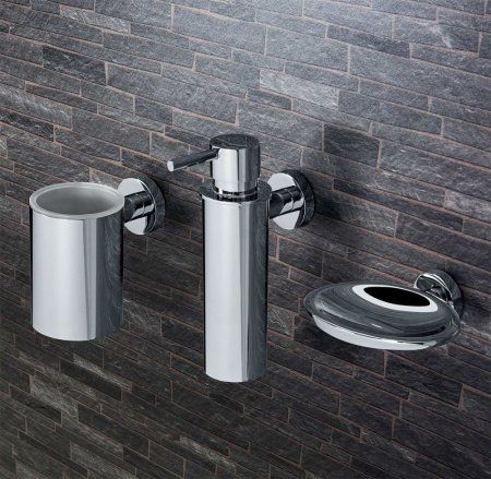 Стакан Colombo Plus W4902.BM подвесной, белый матовый