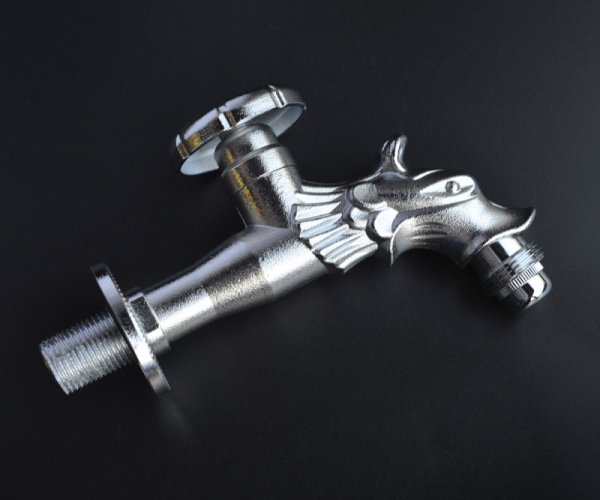 Сливной кран длинный Bronze de luxe (насадка-рассекатель) (21601)