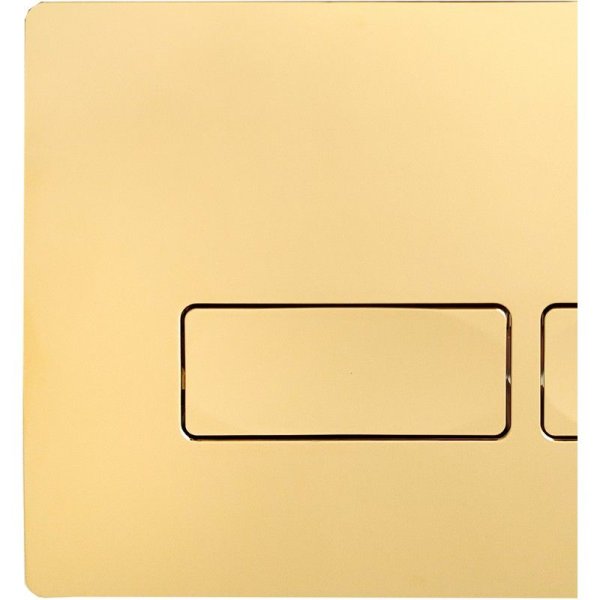 Кнопка смыва Cerutti SPA CR05CG шампань золотой