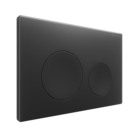 Клавиша смыва Terminus 62K24х16B, черный