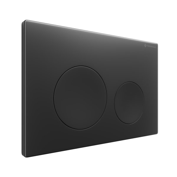 Клавиша смыва Terminus 62K24х16B, черный