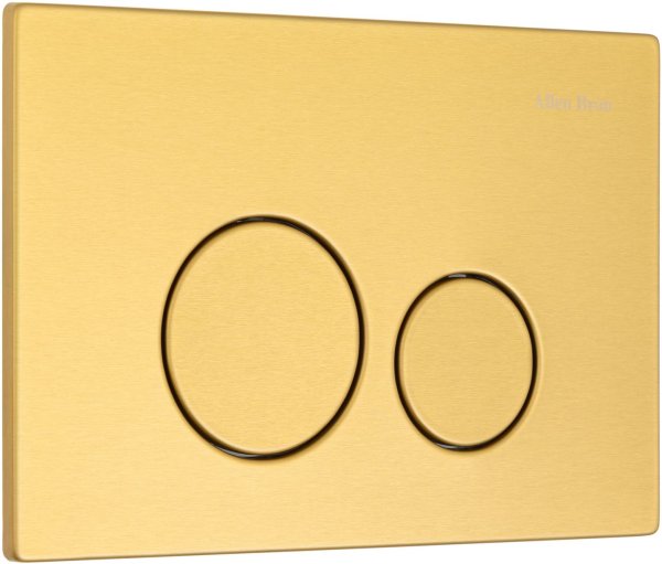 Клавиша смыва Allen Brau Priority 4.0 9.20007.GB золото браш