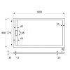 Панель для поддона Cezares TRAY-AS-AH-160/90-100-SCR