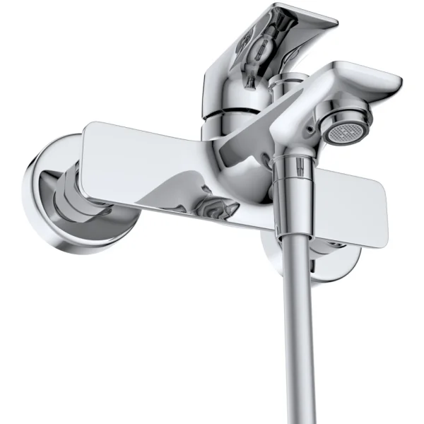 Комплект смесителей BelBagno Marino MARINO-VASM/LVM-CRM с душевым гарнитуром, хром