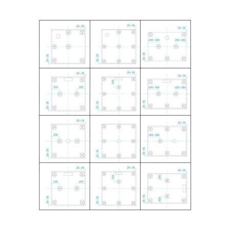 Ножки для поддона RGW N-01 (10)