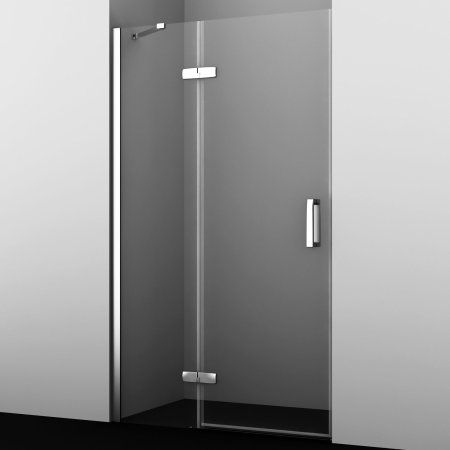 Стекло для душевой двери WasserKRAFT Aller 10H 10H05-SPL 120х200 прозрачное, профиль хром