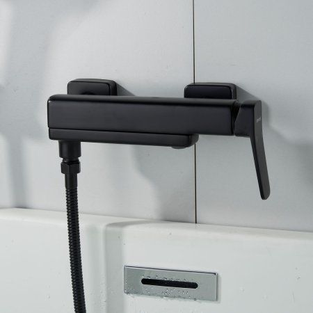 Смеситель для ванны однорычажный  Shevanik S9952H, Черный