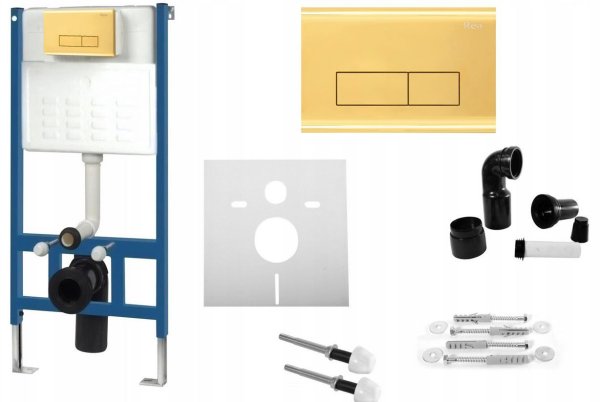 Кнопка смыва для инсталляции REA H LIGHT GOLD, REA-E5692