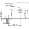 Смеситель для умывальника MIXLINE ML03-04 (522157)