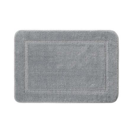 Коврик для ванной комнаты, 90х60, микрофибра, серый, IDDIS, PSQL06Mi12