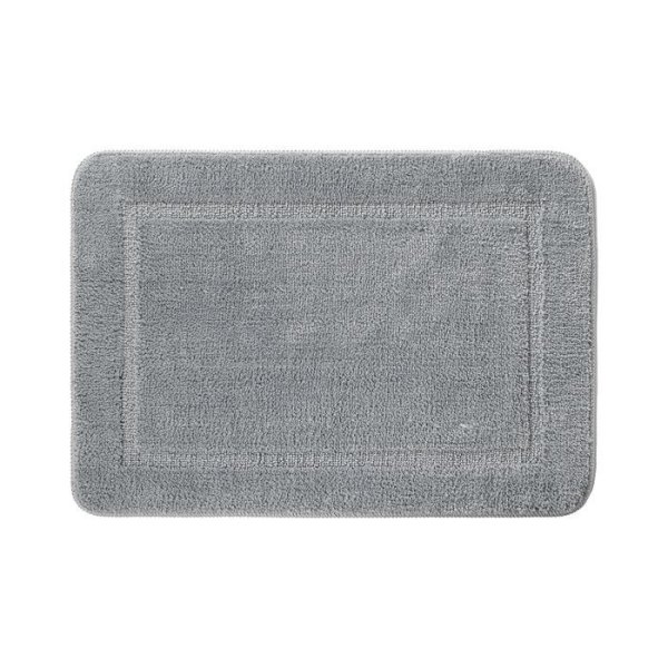 Коврик для ванной комнаты, 90х60, микрофибра, серый, IDDIS, PSQL06Mi12