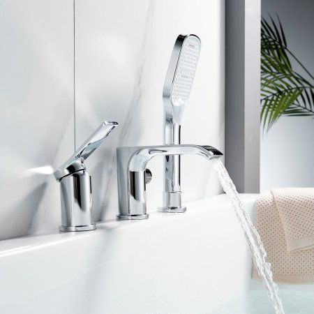 Смеситель для ванны однорычажный  Shevanik S4112, Хром