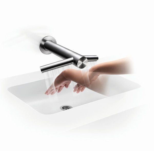 Сушилка для рук Dyson  Airblade Wash+Dry WD 06 245266-01 со смесителем, хром