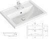 Мебельная раковина Aqwella Фостер 4620008197746 70