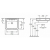 Мебель для ванной Villeroy & Boch Verity Design B02000PN 65 вяз импрессо