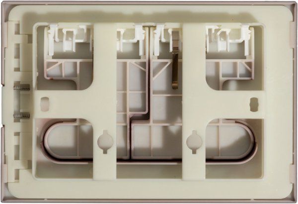 Клавиша смыва Allen Brau Project Color 9.IZ2PEDR0KW1.ZKBDFQ бордо