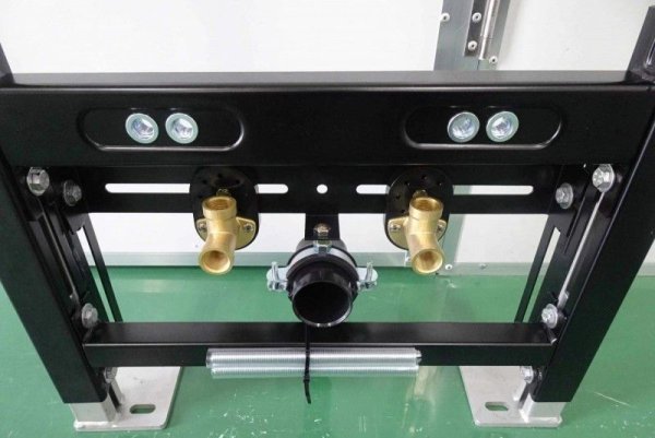 Инсталляция ESBANO "FRAM-BD",   (820х1020) х 500 х (135х205)   ESINFRAMBD, чёрный