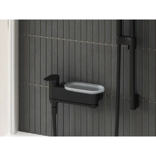 Смеситель для ванны Ravak Chrome II CR II 022.20BL X070463 черный матовый