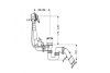 Слив-перелив Hansgrohe Exafill 58125180 для ванны