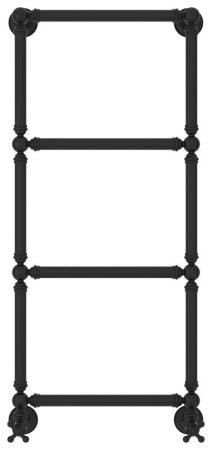 Полотенцесушитель водяной Сунержа Ренессанс 31-0280-9640 960x400 черный матовый