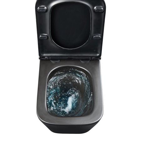 Унитаз Lemark FLOREX подвесной, чёрный матовый (9612002)