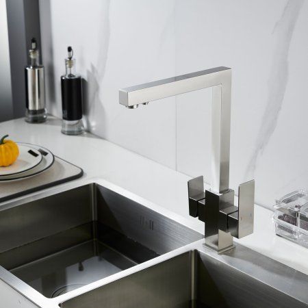 Смеситель для кухни Shevanik S1AG48YWL, Сатин