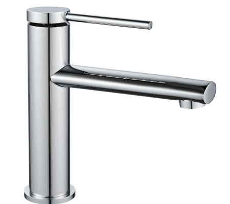 Смеситель для раковины (умывальника) REA OVAL CHROME хром низкий, REA-B6514
