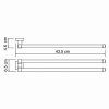 Полотенцедержатель WasserKRAFT Lippe K-6531 хром