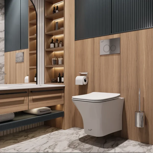 Унитаз подвесной Ceruttispa Vettore Aria  CT9242 безободковый, с сиденьем микролифт, белый матовый