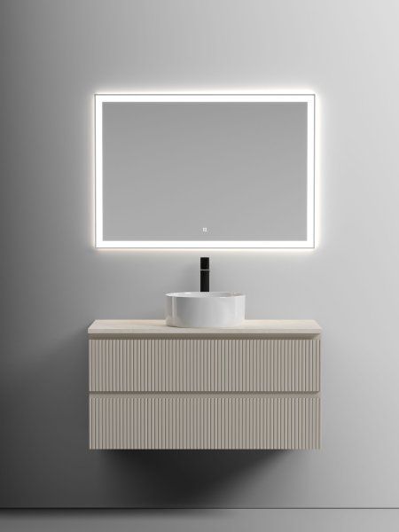 Столешница для ванной комнаты SANCOS  1000х460 ,  TT100A2X