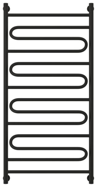 Полотенцесушитель водяной Сунержа Элегия+ 31-0205-1260 1200x600 черный матовый